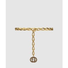 [GUCCI-구찌]더블 G 체인 벨트 699955
