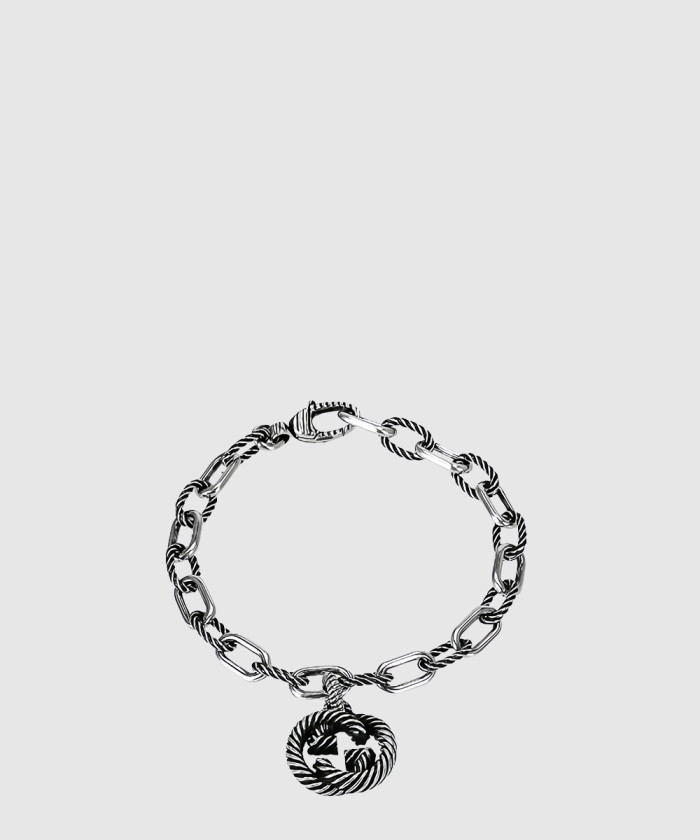 [GUCCI-구찌]인터락킹 G 팔찌 607158