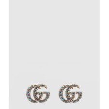 [GUCCI-구찌]크리스털 더블 G 귀걸이 753886