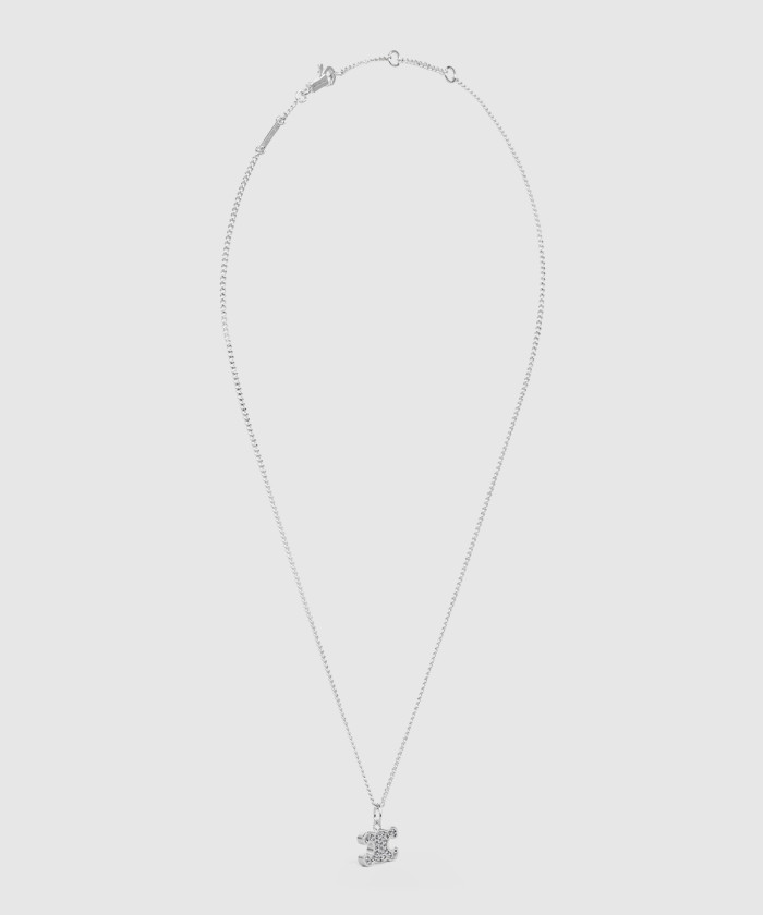 [CELINE-셀린느]트리옹프 라인스톤 목걸이 460GB6