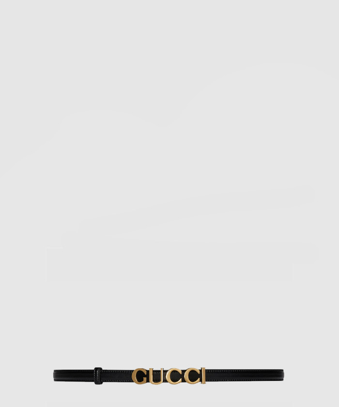 [GUCCI-구찌]버클 씬 벨트 751602