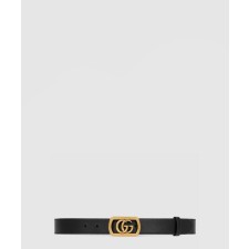 [GUCCI-구찌]더블 G 스퀘어 버클 벨트 575587