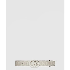 [GUCCI-구찌]더블 G 버클 와이드 벨트 400593