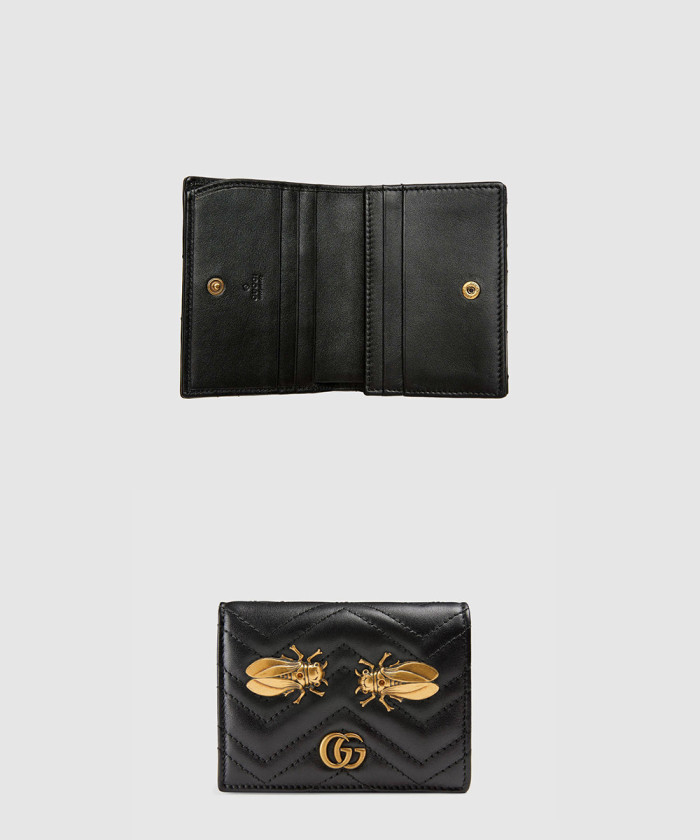 [GUCCI-구찌]GG 마몽 마틀라세 카드지갑 ‎466492