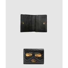 [GUCCI-구찌]GG 마몽 마틀라세 카드지갑 ‎466492