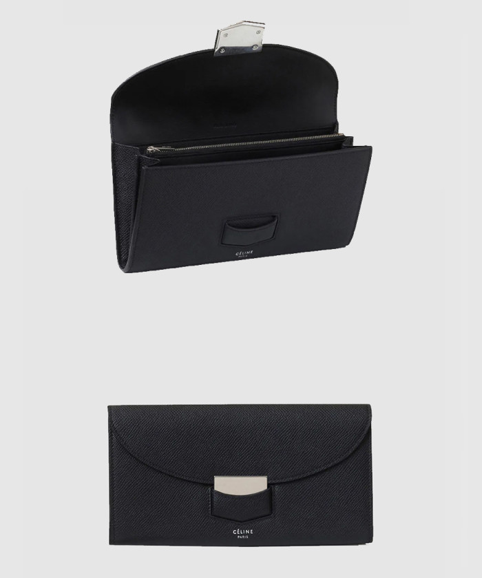 [CELINE-셀린느]트로터 대형 플랩 다기능 지갑 108463