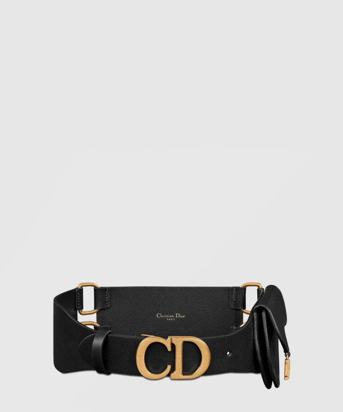 [DIOR-디올]새들 파우치 벨트 B0531