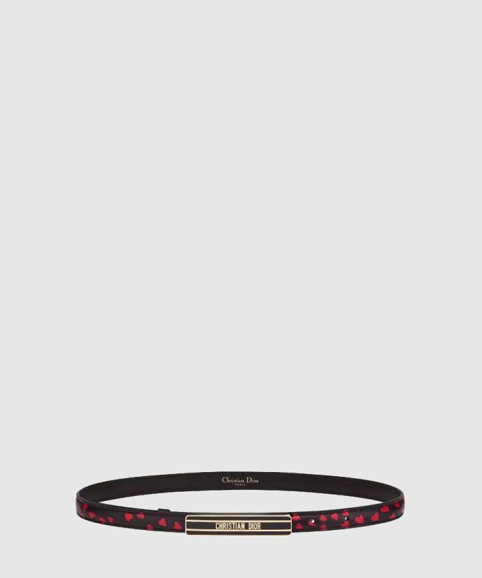 [DIOR-디올]매끄러운 버클 소가죽 벨트 B0109