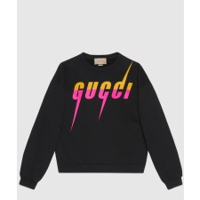 [GUCCI-구찌]코튼 저지 프린트 스웨트셔츠 715919