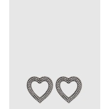 [BALENCIAGA-발렌시아가]임벨리시드 하트 귀걸이 742933