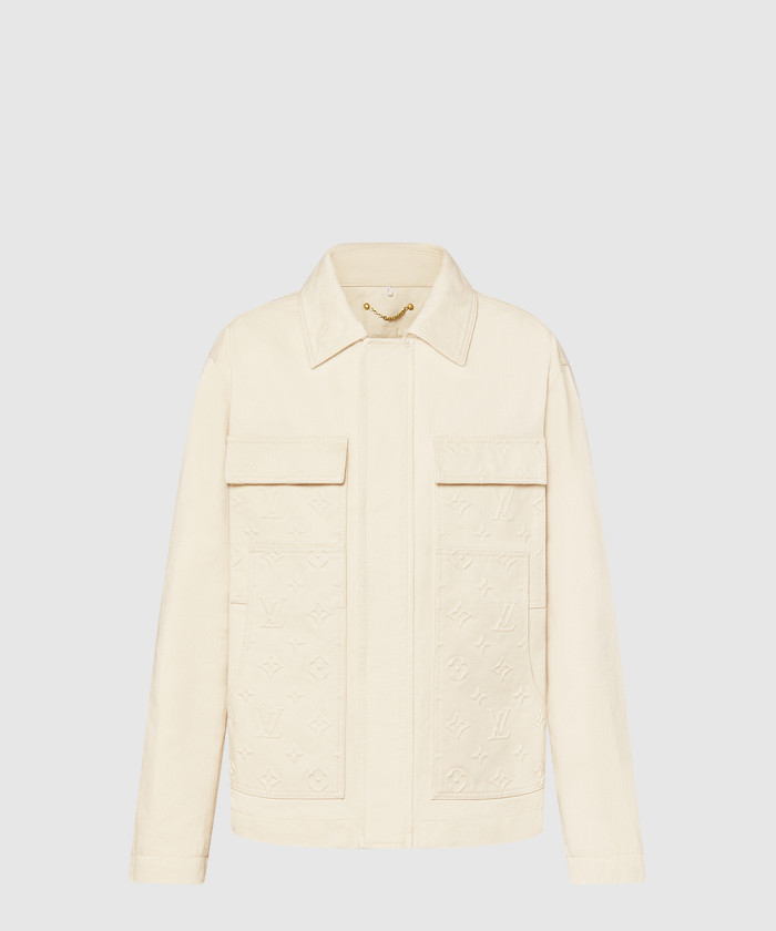 [LOUIS VUITTON-루이비통]모노그램 워크웨어 데님 재킷 1AATGZ