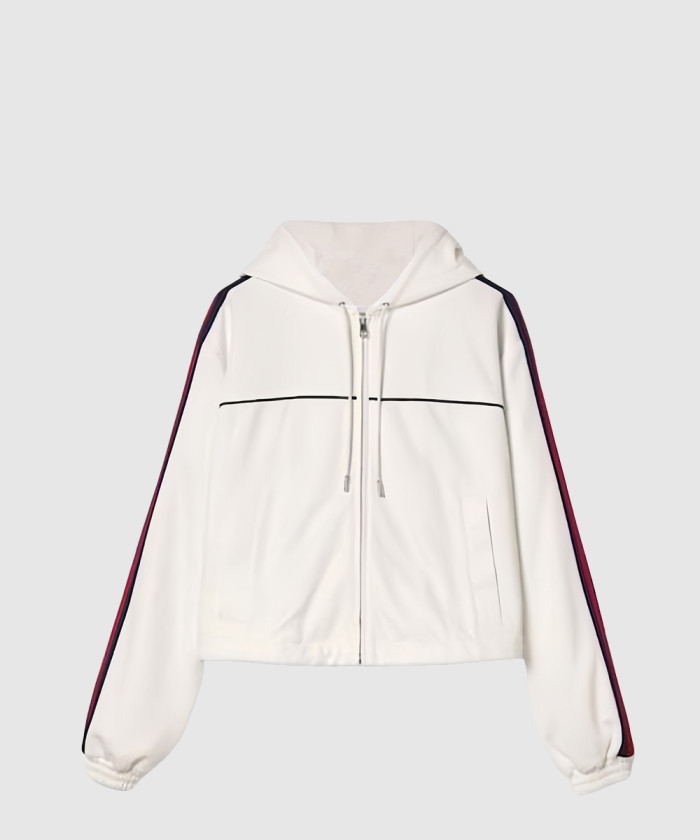 [GUCCI-구찌]웹 테크니컬 저지 지퍼 자켓 785497