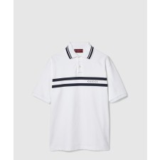 [GUCCI-구찌]프린트 코튼 폴로 셔츠 788016