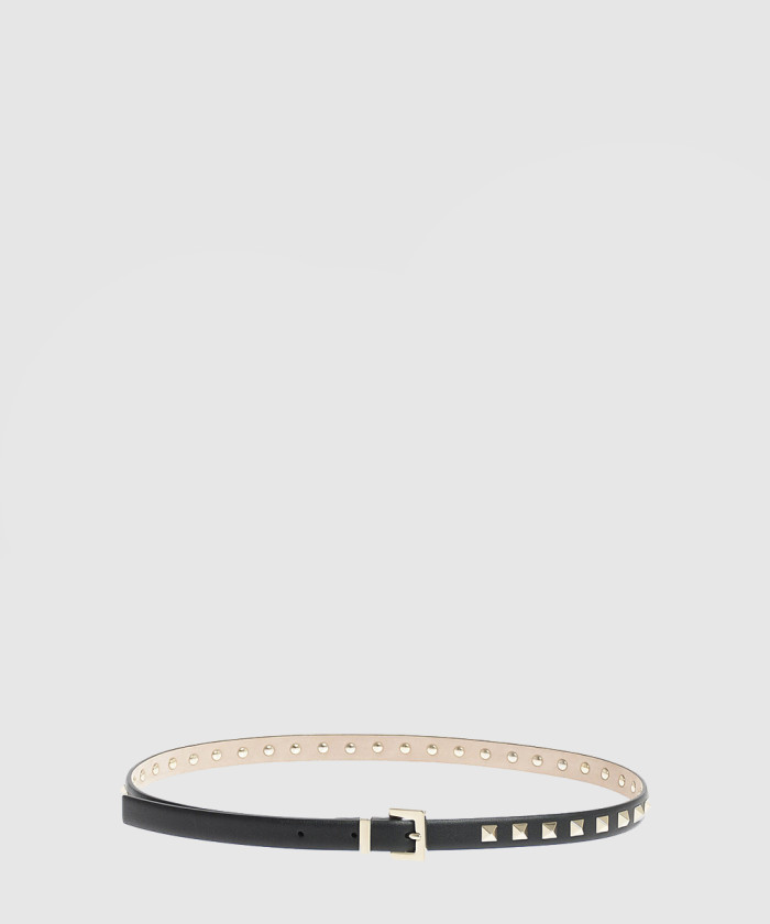 [VALENTINO-발렌티노]가죽 스터드 벨트