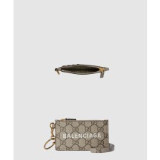 [GUCCI-구찌]해커 프로젝트 스트랩 카드 지갑 681706