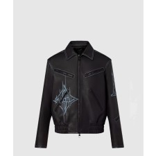 [LOUIS VUITTON-루이비통]믹스 레더 블루종 1AAVCA