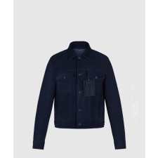 [LOUIS VUITTON-루이비통]스웨이드 데님 재킷 1A8I3A