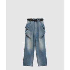 [LOEWE-로에베]드레이프 진 데님