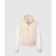 [LOUIS VUITTON-루이비통]카프스킨 세일러 바시티 재킷 1AFQM4