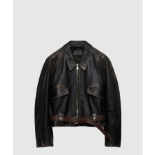 [PRADA-프라다]가죽 블루종 재킷 58A170
