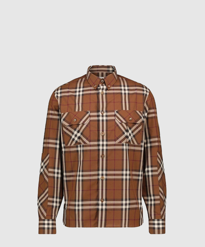 [BURBERRY-버버리]체크 투포켓 셔츠 80459781