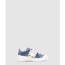 [ROGER VIVIER-로저비비에]라운드 토 레이스업 스니커즈 5423