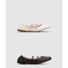 [ROGER VIVIER-로저비비에]스트랩 발레리나 플랫 7433