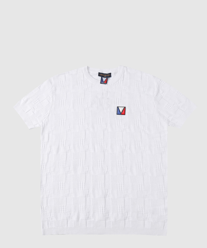 [LOUIS VUITTON-루이비통]그래픽 쇼트 슬리브 크루넥 1AFVRT