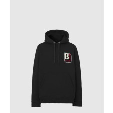[BURBERRY-버버리]레터 그래픽 코튼 후드 티셔츠 80483181