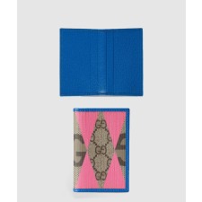 [GUCCI-구찌]아가일 프린트 카드 지갑 699267