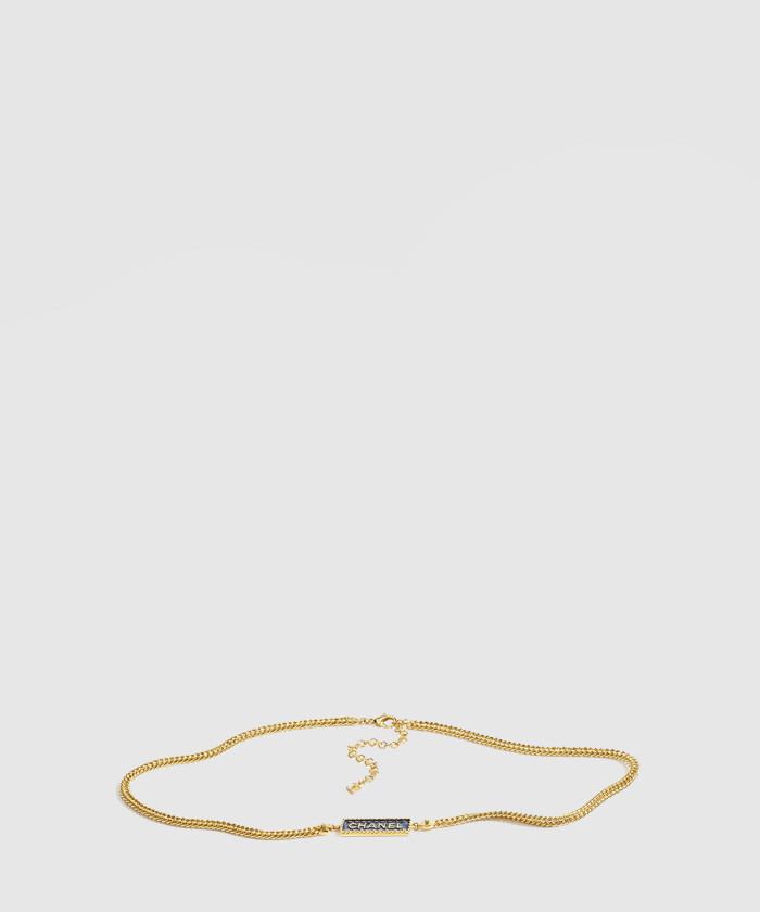 [CHANEL-샤넬]체인 벨트 ABC748