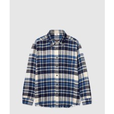 [CELINE-셀린느]플레이드 체크 코튼 플란넬 셔츠 2C59A3