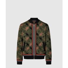 [LOUIS VUITTON-루이비통]자카드 울 보머 블루종 1AFXSA