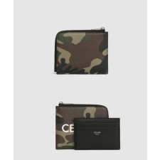 [CELINE-셀린느]카무플라주 프린트 지퍼 지갑 10D882