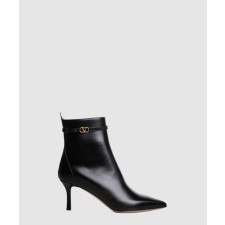 [VALENTINO-발렌티노]송아지 가죽 브이로고 부츠
