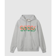 [GUCCI-구찌]체인 로고 프린팅 후드 715911