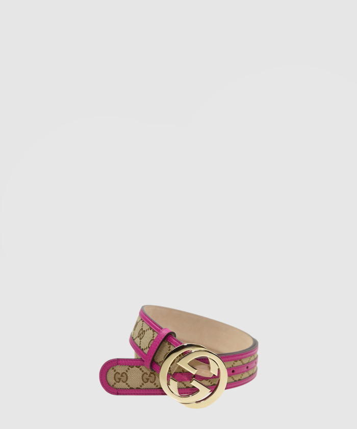 [GUCCI-구찌]클래식 프린트 GG 벨트 114876