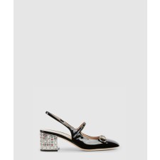 [GUCCI-구찌]크리스탈 펌프스 801898