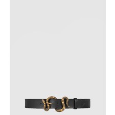 [GUCCI-구찌]스네이크 버클 가죽 벨트 458935