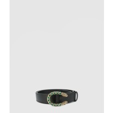 [GUCCI-구찌]버클 동물 패턴 벨트 432142