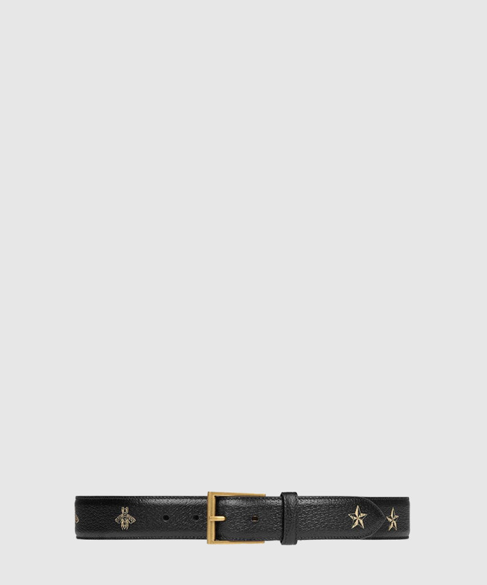 [GUCCI-구찌]디테일의 레더 벨트 495125