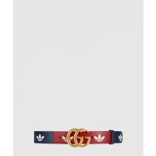 [GUCCI-구찌]아디다스 x 구찌 트레포일 벨트 406831