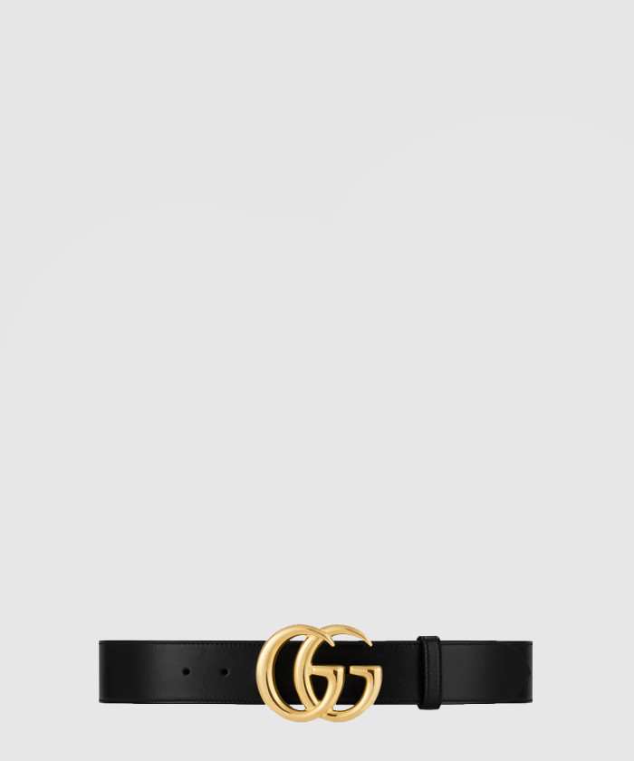 [GUCCI-구찌]더블 G 버클 레더 벨트 606831