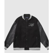 [LOUIS VUITTON-루이비통]모노그램 엠보스드 레더 앤드 울 블루종 1AA7EL