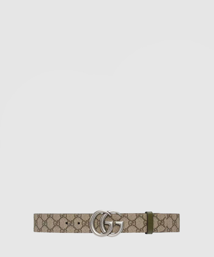 [GUCCI-구찌]더블 G 버클 양면 벨트 627055