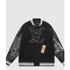 [LOUIS VUITTON-루이비통]카프스킨 바시티 재킷 1A90L2