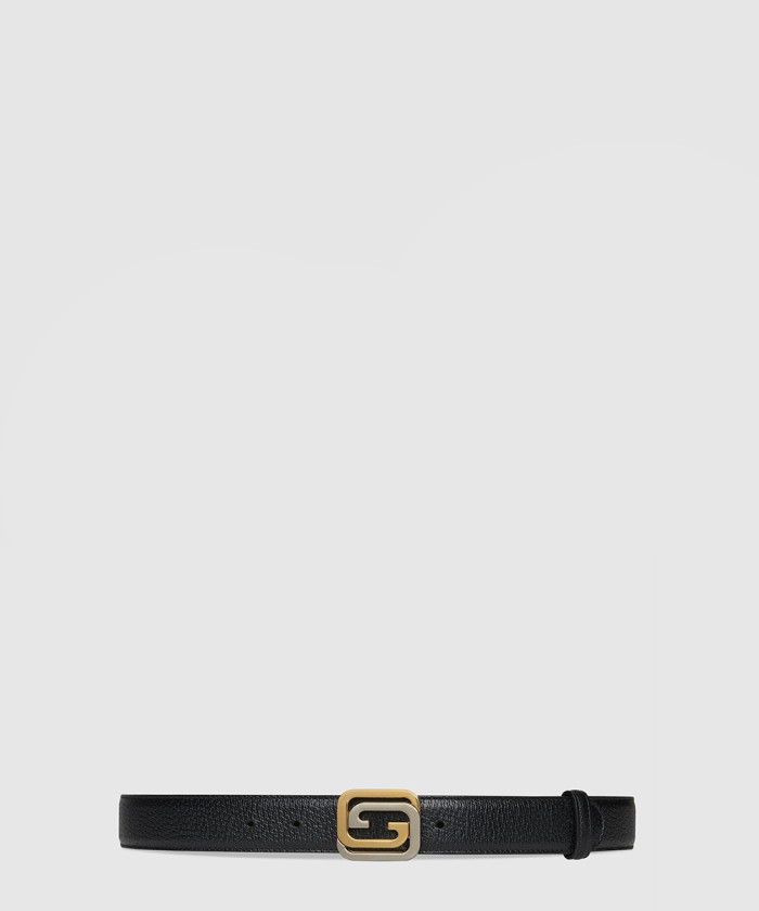 [GUCCI-구찌]스퀘어드 인터로킹 G 리버서블 벨트 715603