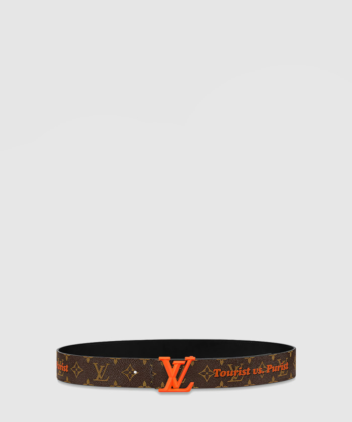[LOUIS VUITTON-루이비통]오래된 레터링 그래피티 벨트 MP304V