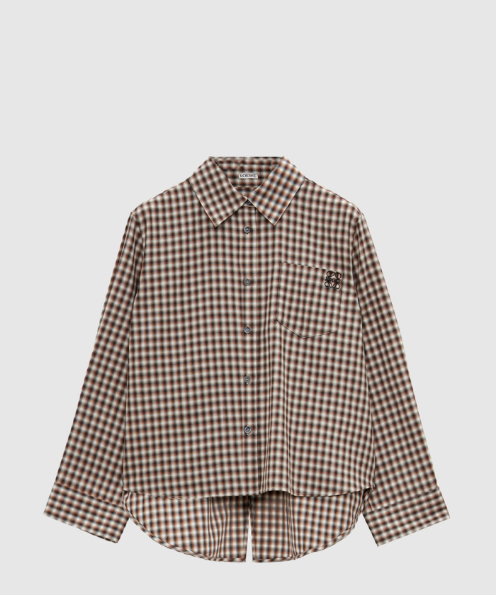 [LOEWE-로에베]체크 셔츠