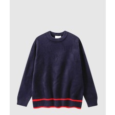 [GUCCI-구찌]GG 웹 패턴 코튼 니트 스웨터 692157